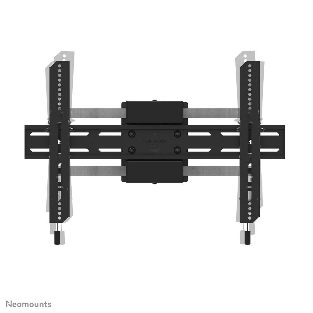 Neomounts WL35S-910BL16 TV-pilaarsteun 40-75" - kantelbaar - vergrendelbaar - diam. 25-100 cm - portrait